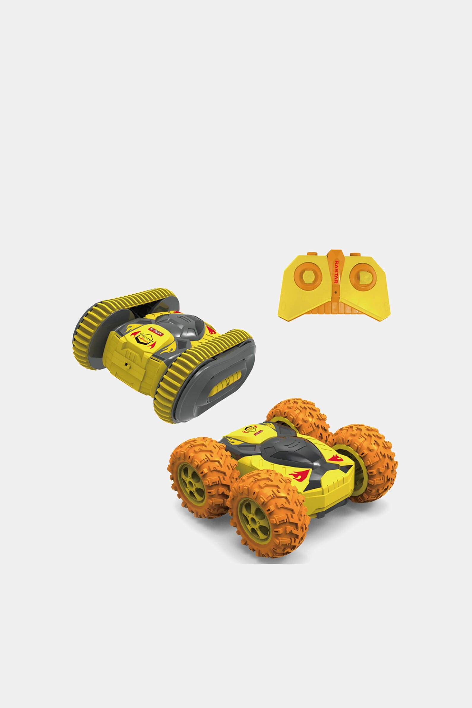 Игрушечная автомодель на радиоуправлении Stunt Car (2 типа колес), Rastar
