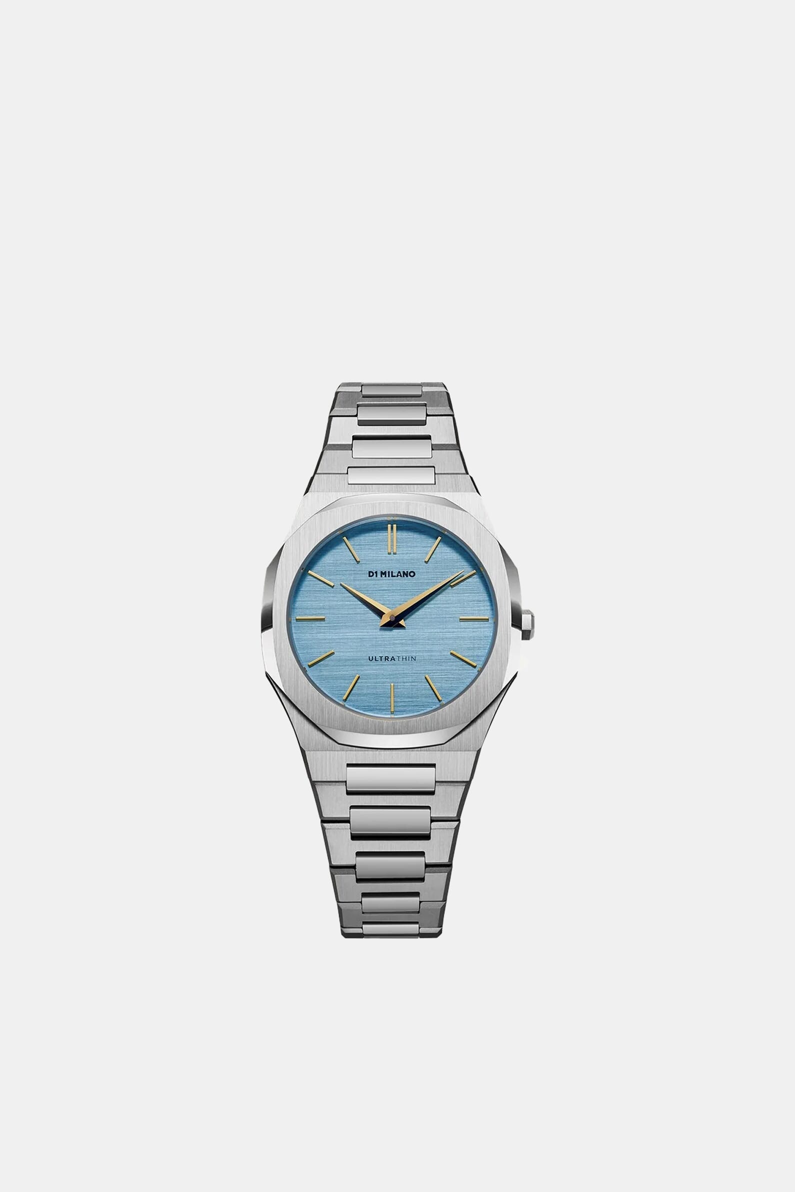 Годинник наручний DOUBLE PLATING SILVER-BLUE
