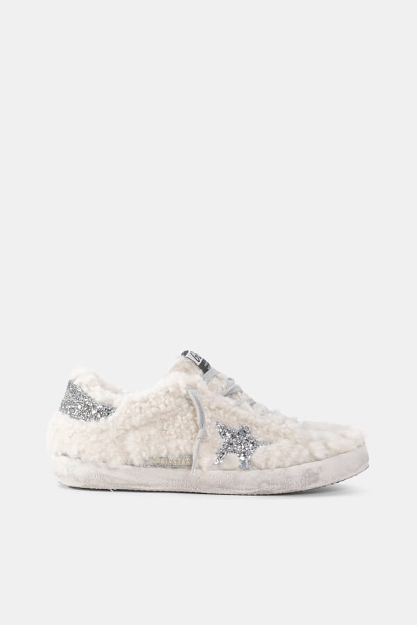 Golden Goose Шкіряні кеди з хутром 00454415_12 №1