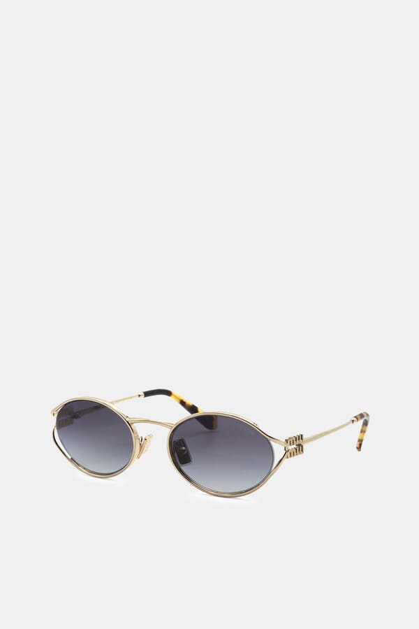 Miu-miu Солнцезащитные очки GREY GRADIENT 00548286_01 №3