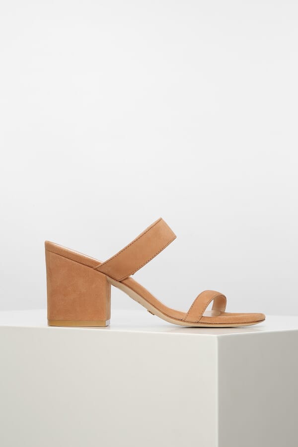 Stuart Weitzman Замшеві мюлі 00333073_12 №1