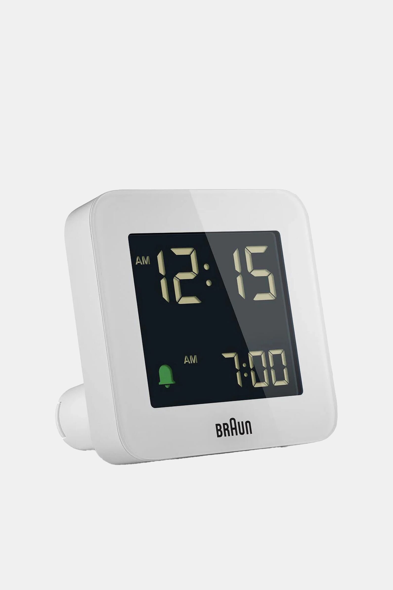 Часы настольные Braun LCD alarm clock - white