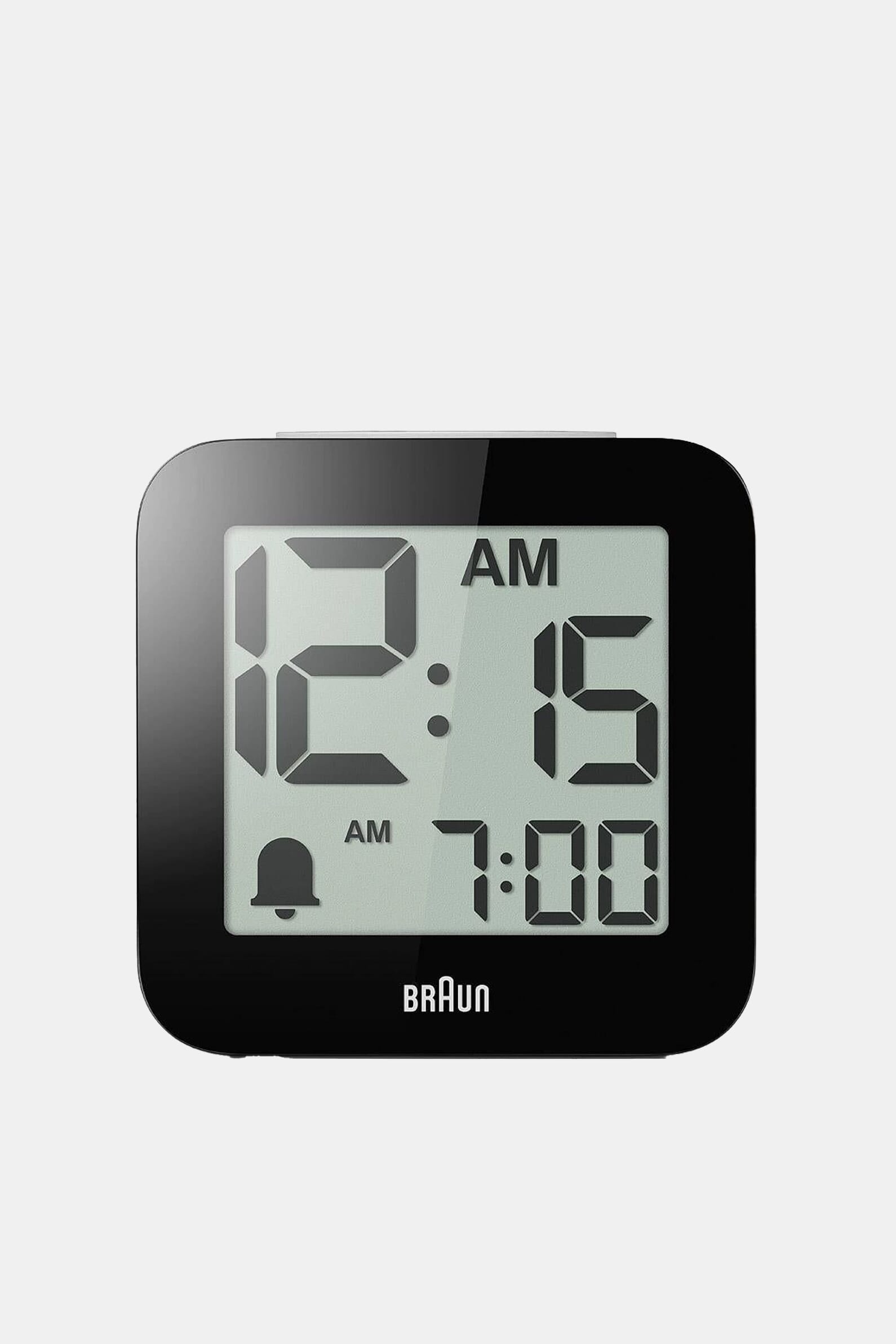 Годинник настільний Braun LCD alarm clock - white