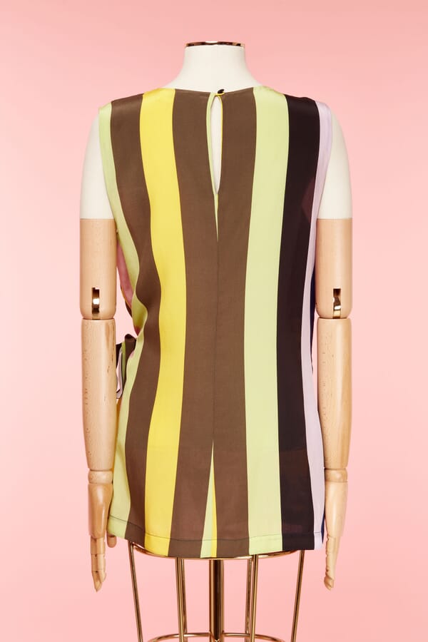 Diane von Furstenberg Шовковий топ 00212392_21  №3