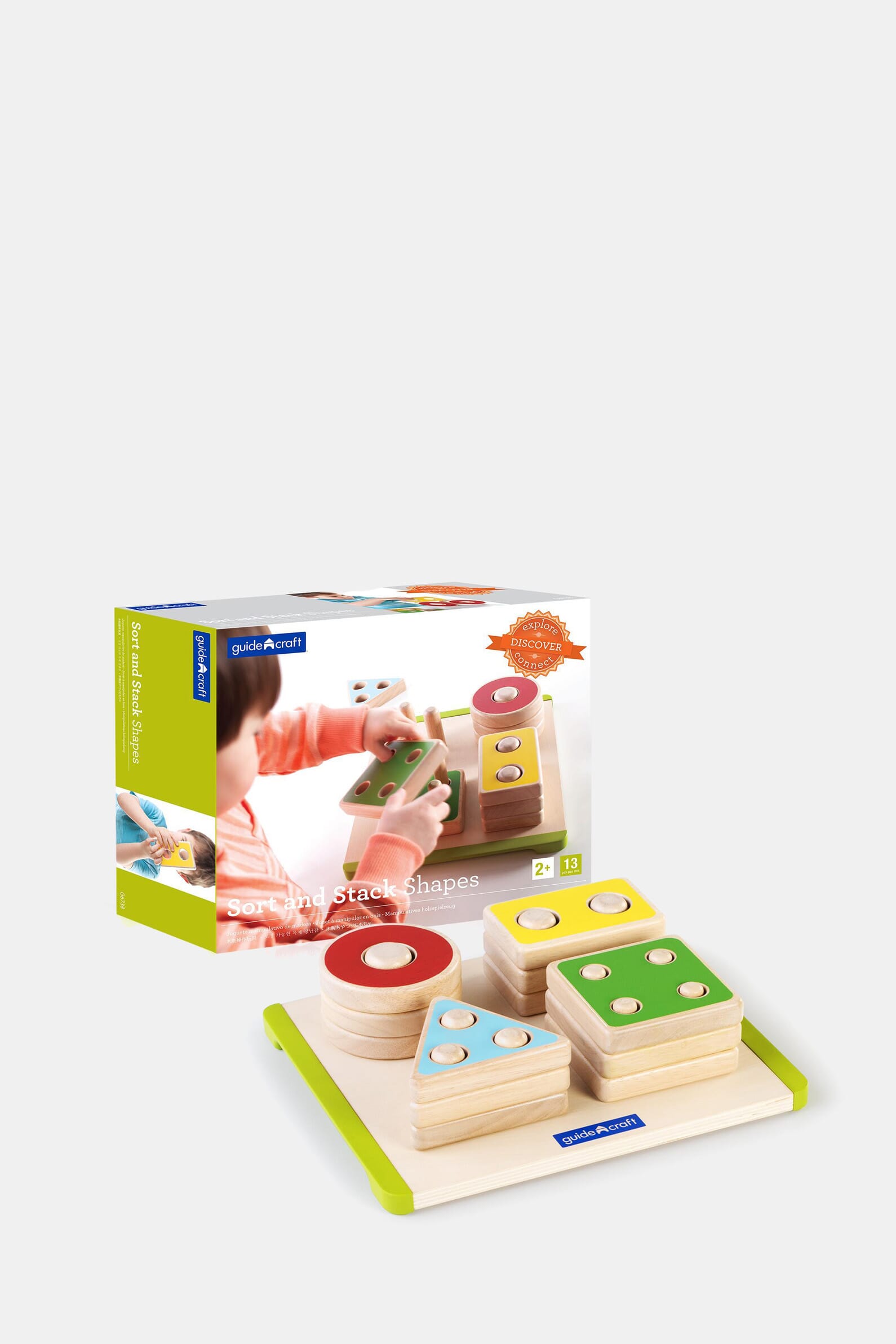Сортер Guidecraft Manipulatives "Фигуры геометрии"