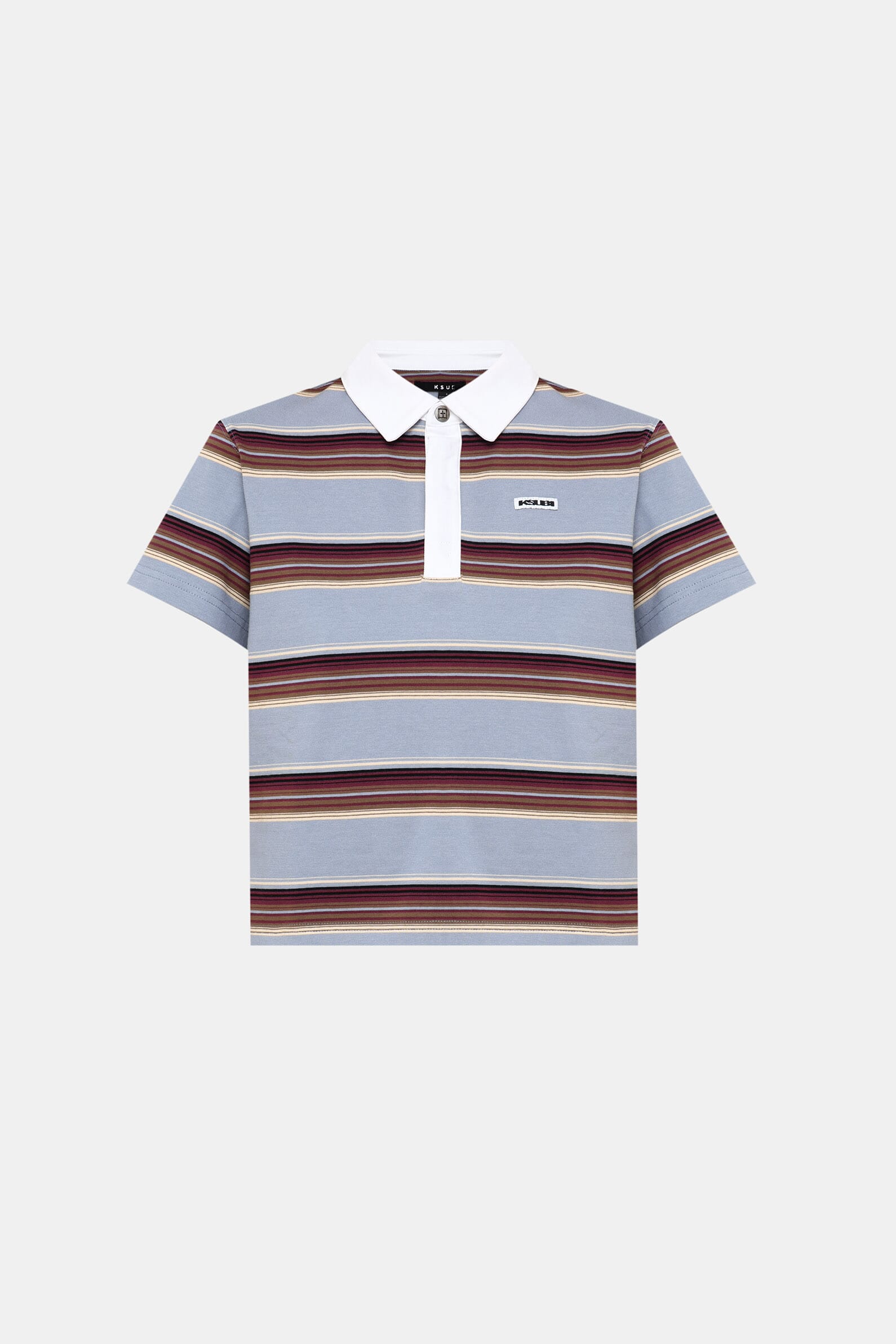 Поло Sott Shrunken Multi Stripe
