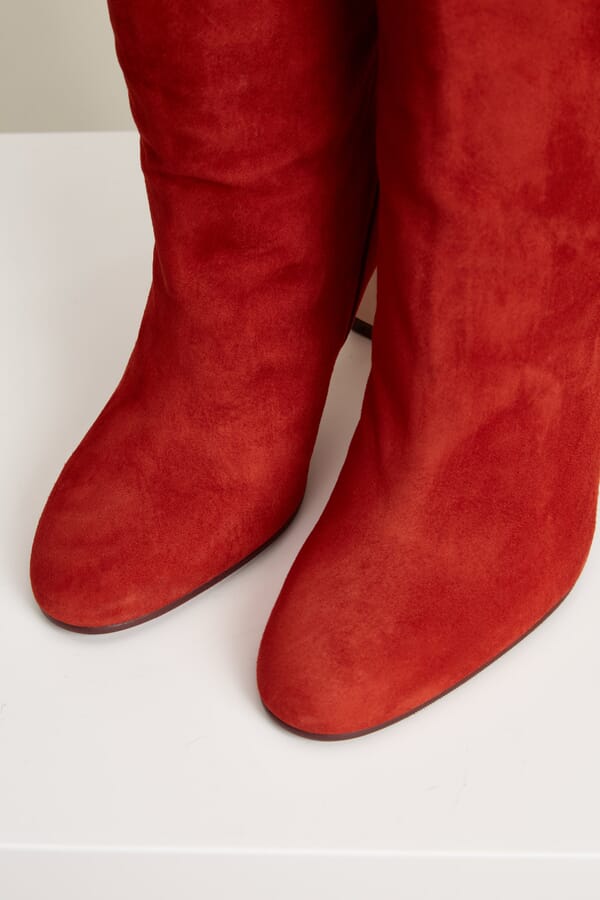 Stuart Weitzman Замшеві чоботи 00182936_16 №3