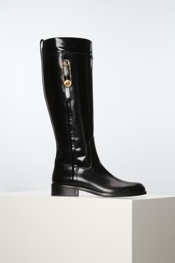 Versace Шкіряні чоботи 00315743_01 №1