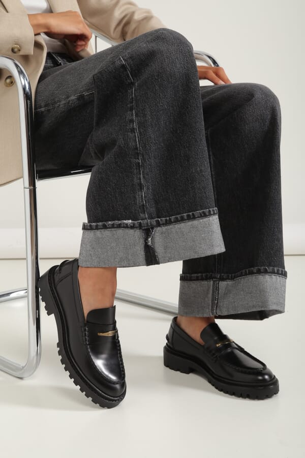 Isabel Marant Кожаные лоферы FREZZA 00518095_01  №2