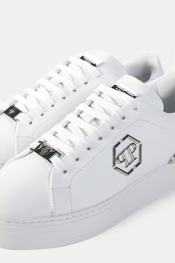 Philipp Plein Кожаные кроссовки 00479674_18 №3