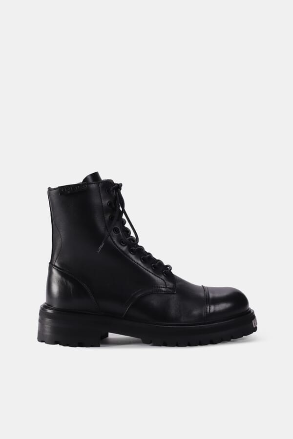 AllSaints Кожаные ботинки Hank Chunky Leather Boots 00555970_01 №1