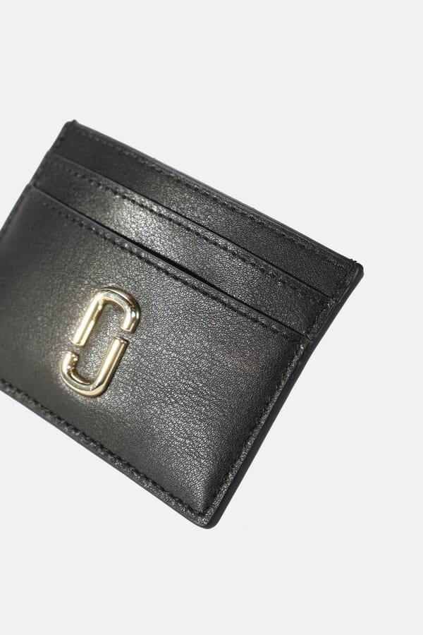 Marc Jacobs Кожаная кредитница The J Marc Card Case 00475625_01  №3