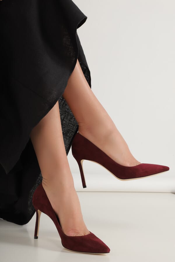 Jimmy Choo Замшеві туфлі ROMY 85 00541648_06 №2