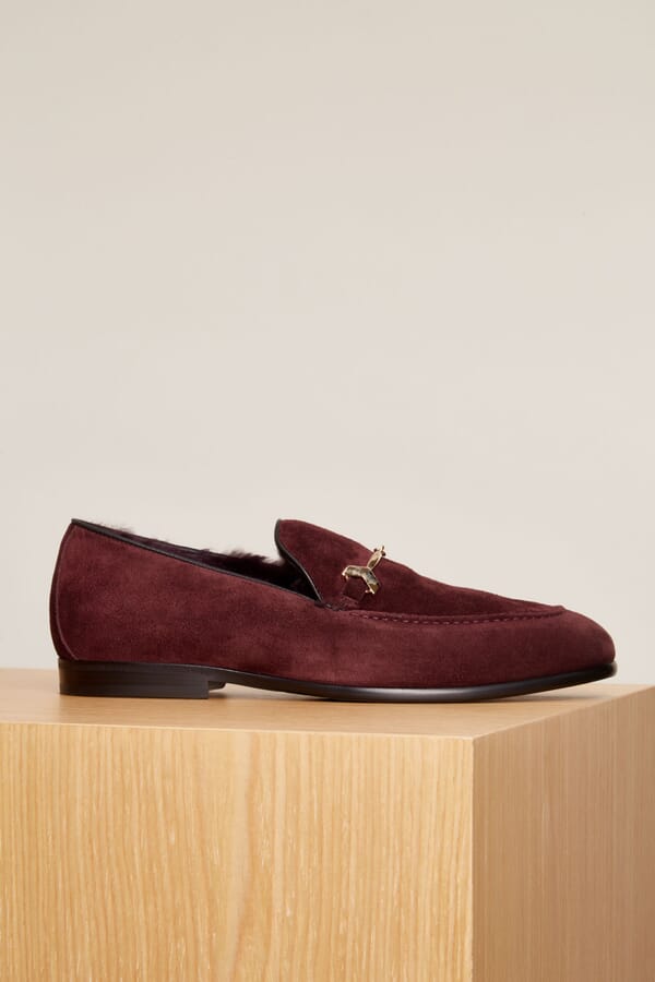 Jimmy Choo Замшеві лофери 00164443_15 №1