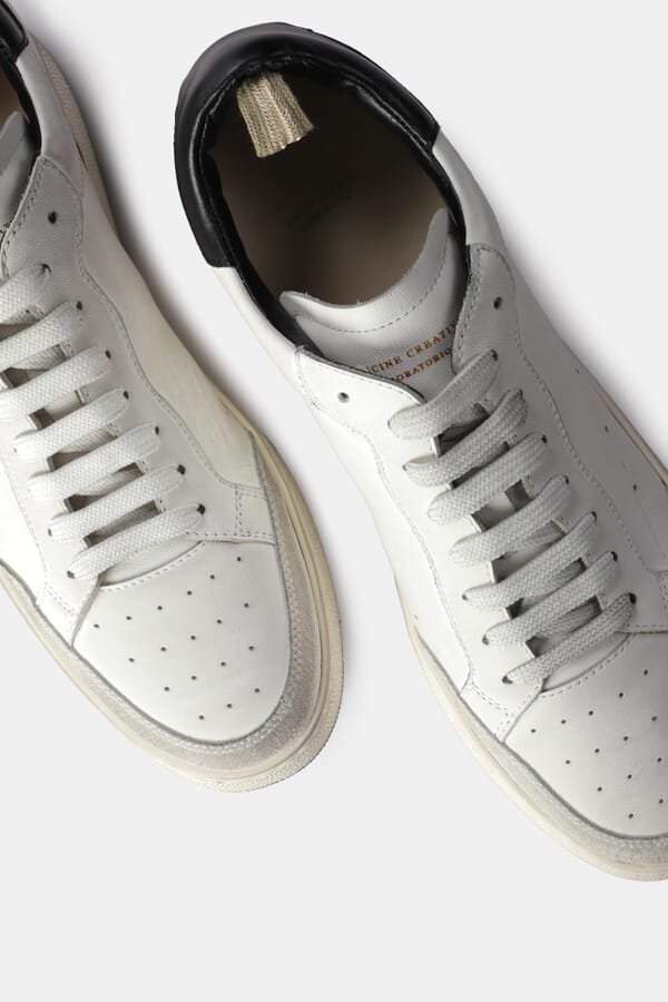 Officine Creative Кожаные кеды 00566510_18 №4
