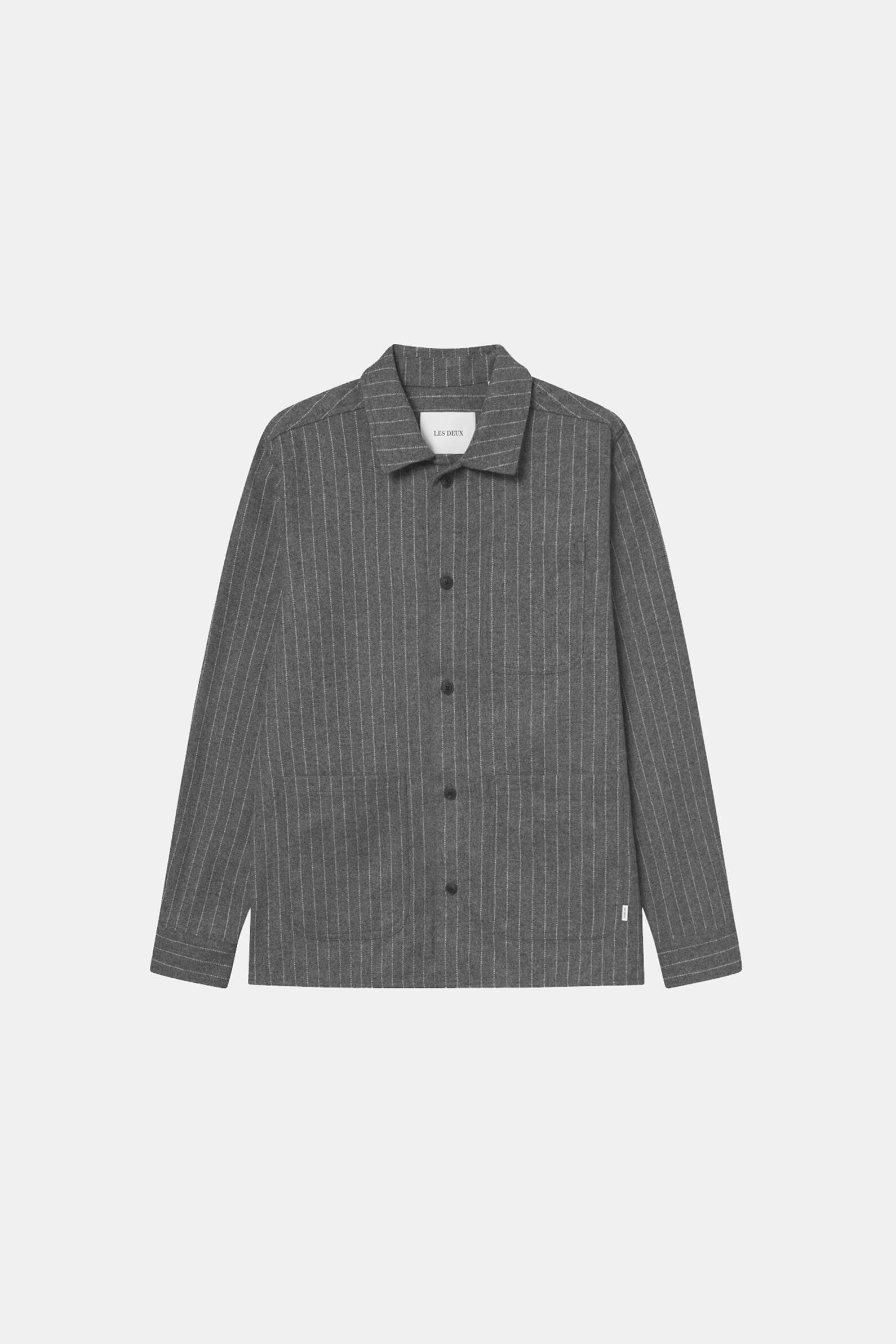Сорочка-овершорт Layton pinstripe overshirt
