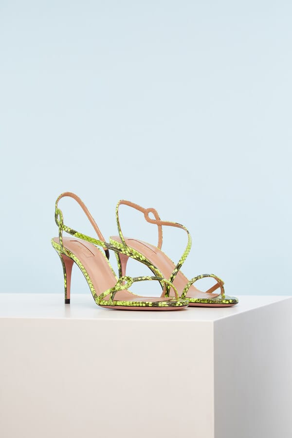Aquazzura Шкіряні босоніжки 00267170_07 №3