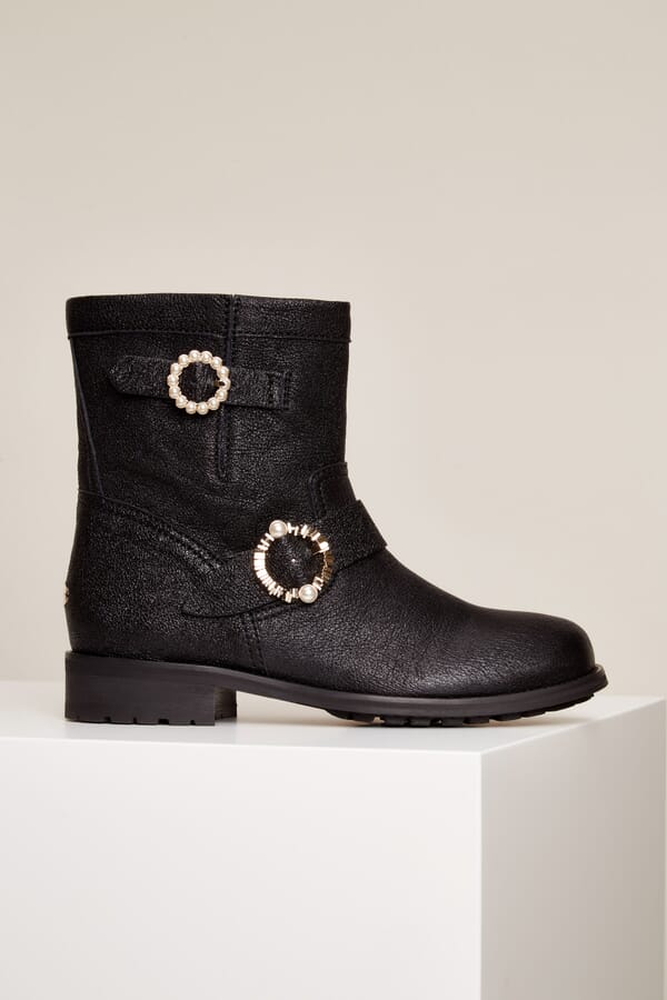 Jimmy Choo Шкіряні чоботи 00164431_01 №1