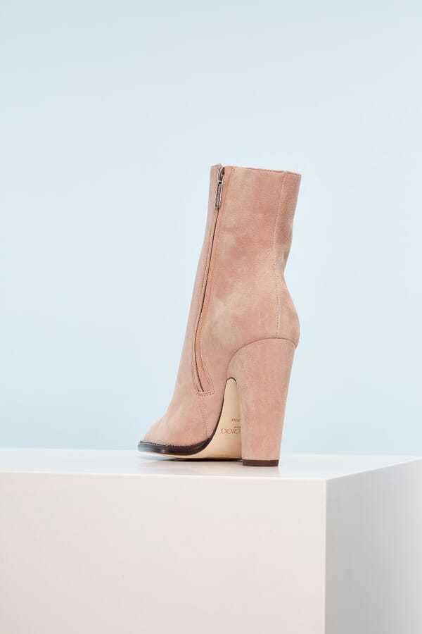 Jimmy Choo Замшеві ботильйони 00264213_14 №4