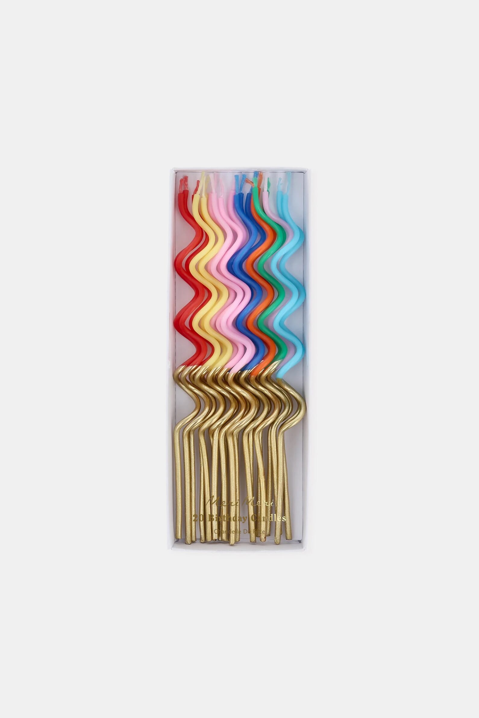 Набор свечей Gold Dipped Swirly