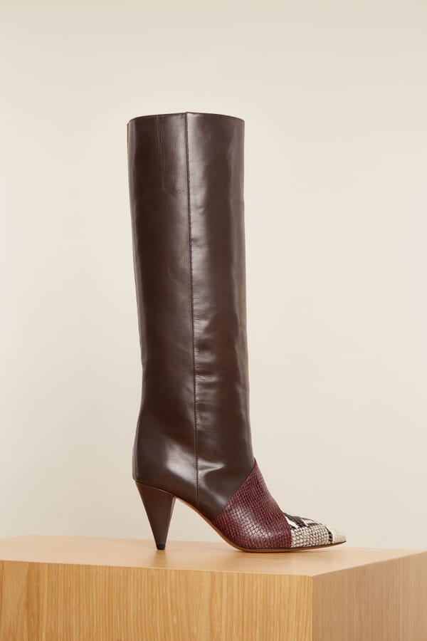 Isabel Marant Кожаные сапоги 00232709_05  №1