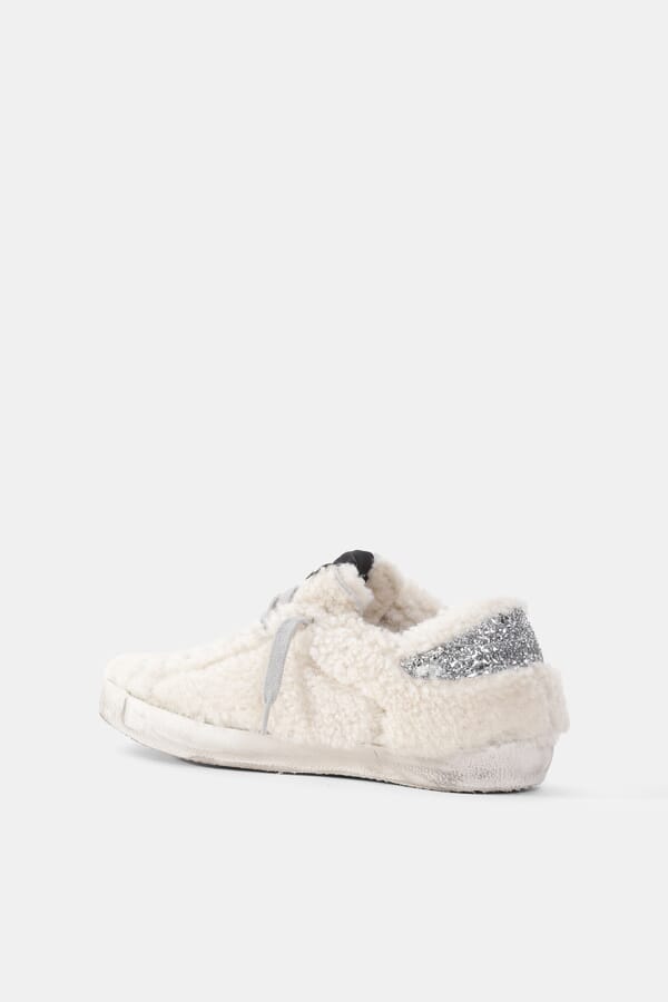 Golden Goose Шкіряні кеди з хутром 00454415_12 №2
