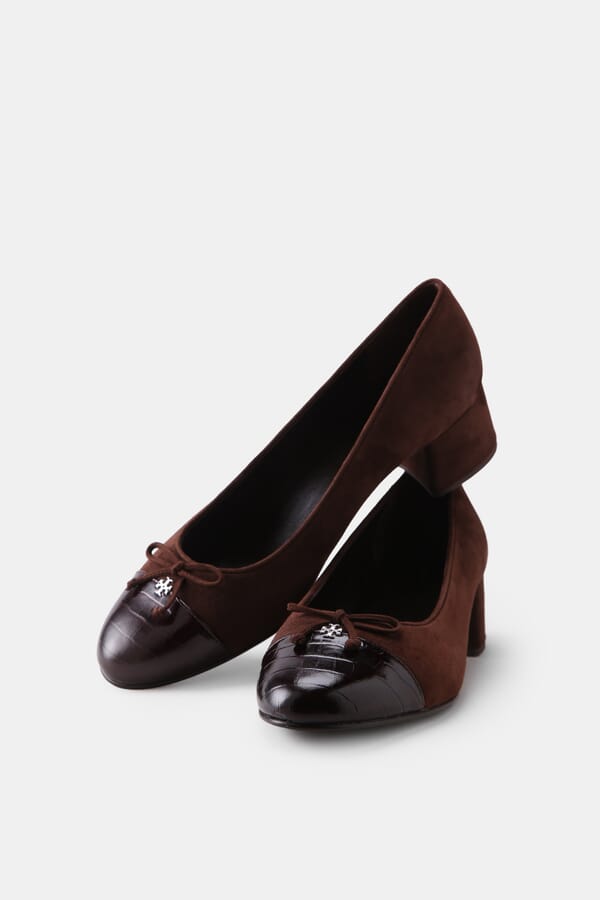 Tory Burch Замшеві туфлі  00607670_05  №4