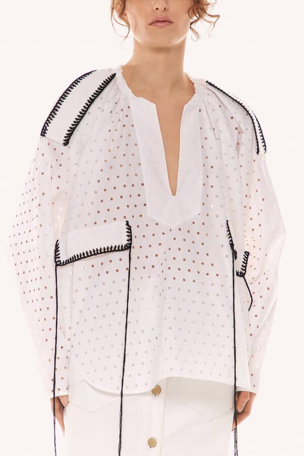 Litkovska Рубашка WHITE OBERIH SHIRT 00524916_18 №4