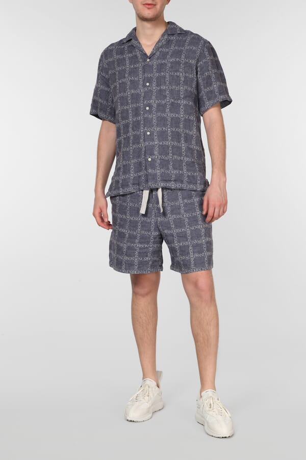 JW Anderson Шорти з льону 00340453_04 №4
