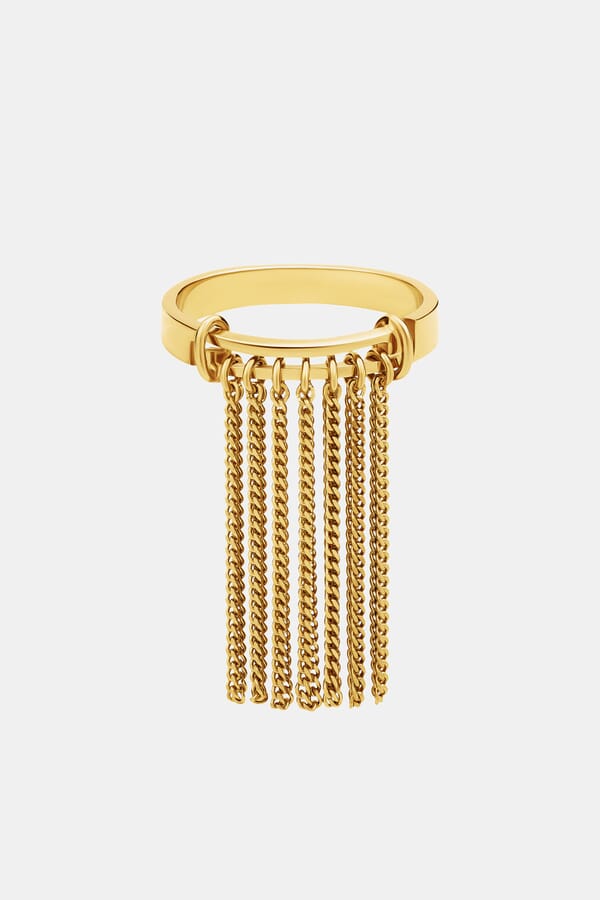 Iva Jewellery Каблучка з цепочкою «Confidence» 00452578_29 №1