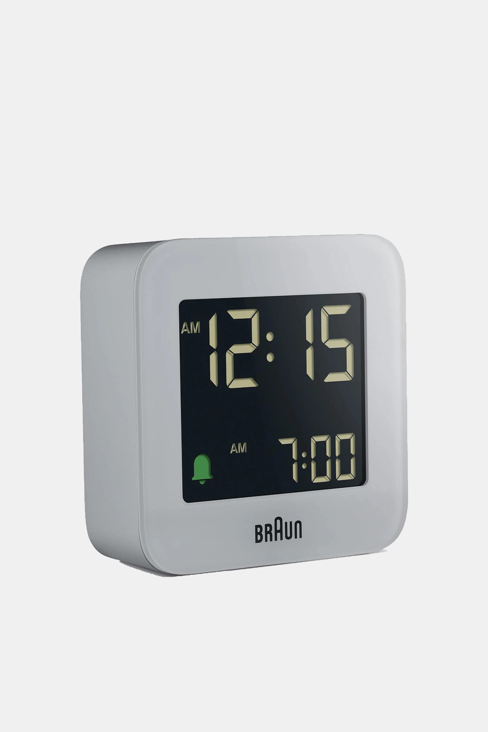 Часы настольные Braun LCD alarm clock - grey