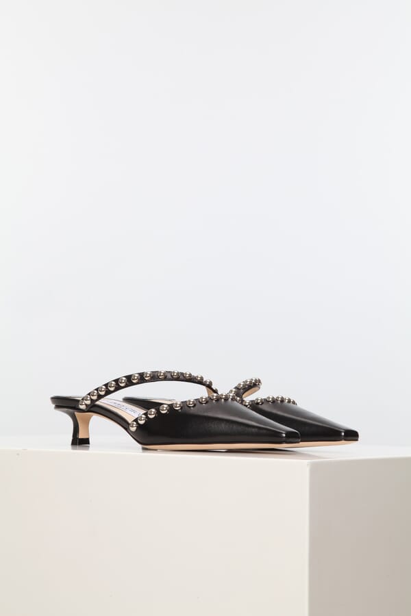 Jimmy Choo Шкіряні мюлі 00342345_01  №3