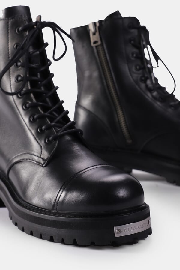 AllSaints Кожаные ботинки Hank Chunky Leather Boots 00555970_01 №3
