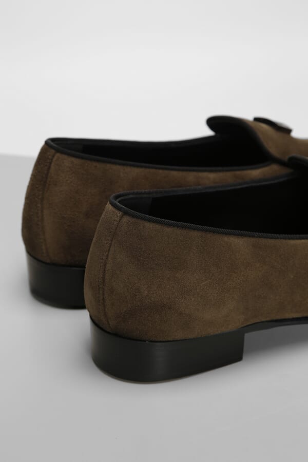 Giuseppe Zanotti Замшеві лофери 00429077_07 №2