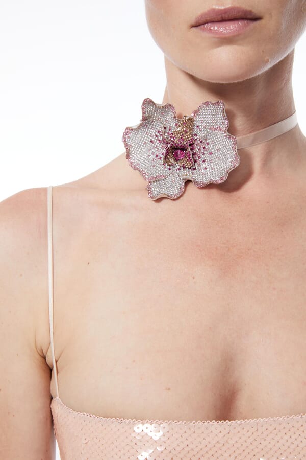 Nué Чокер ORCHID CRYSTAL 00523841_35 №2
