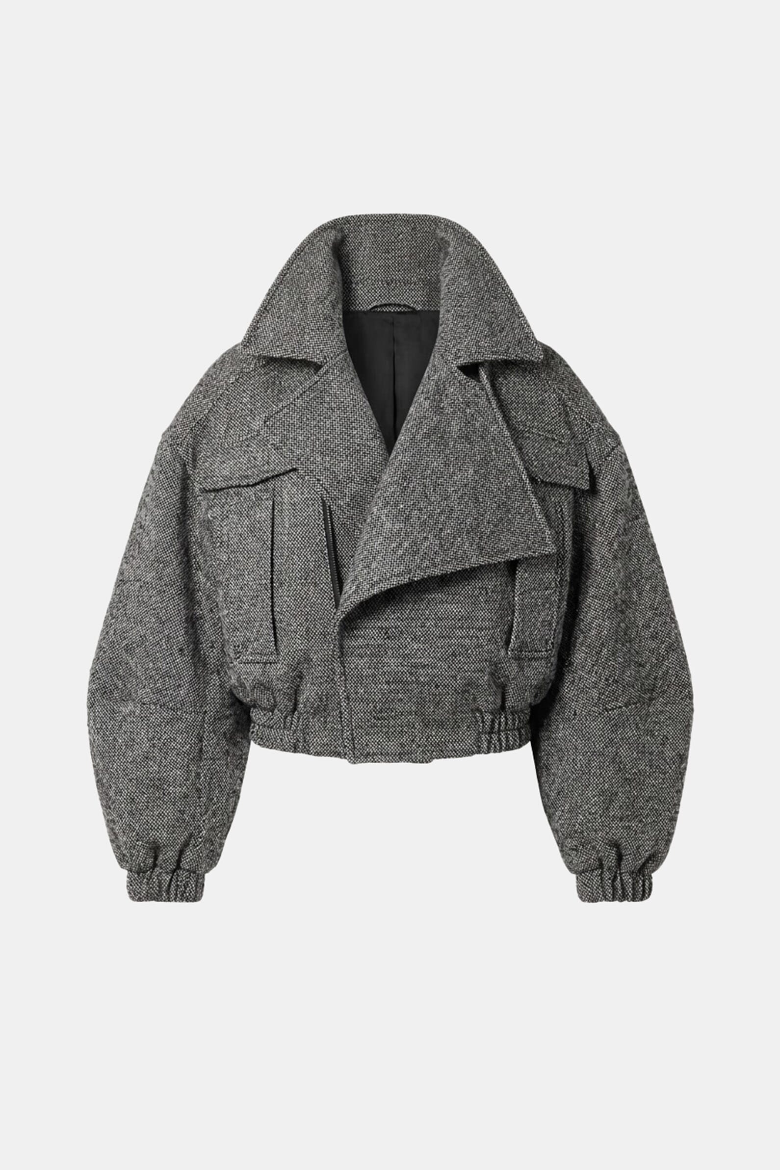 Бомбер Double Lapel Wool
