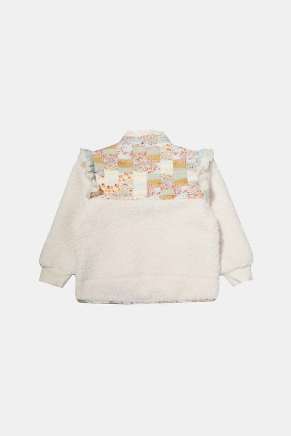 Chloé Kids Світшот зі штучного хутра 00507047_12 №2