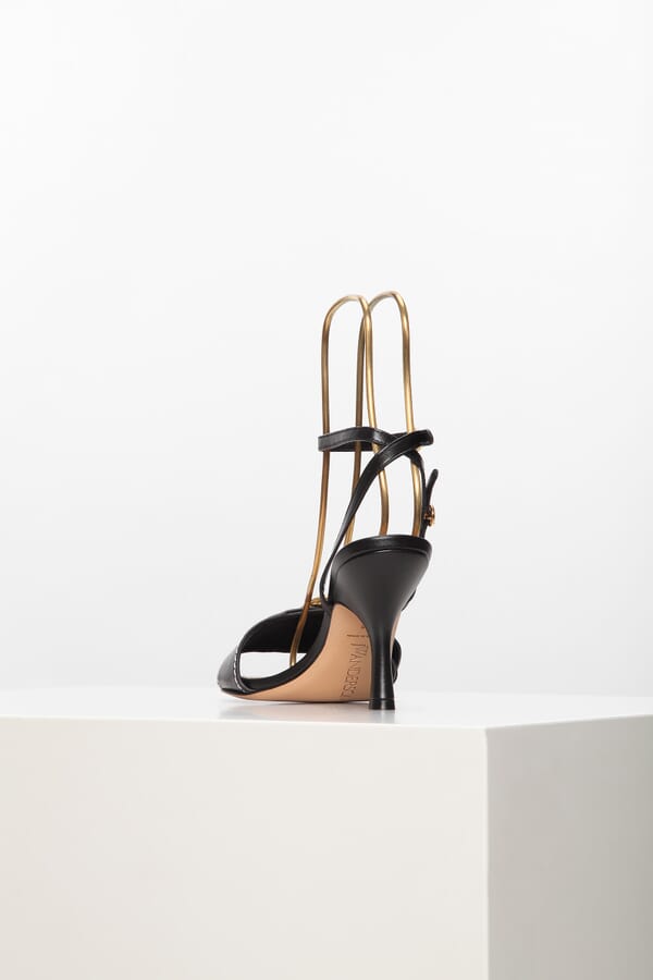JW Anderson Шкіряні босоніжки 00340577_01  №4