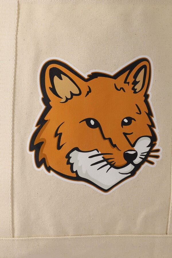 Maison Kitsune Сумка-шопер FOX HEAD TOTE BAG 00531978_12  №4