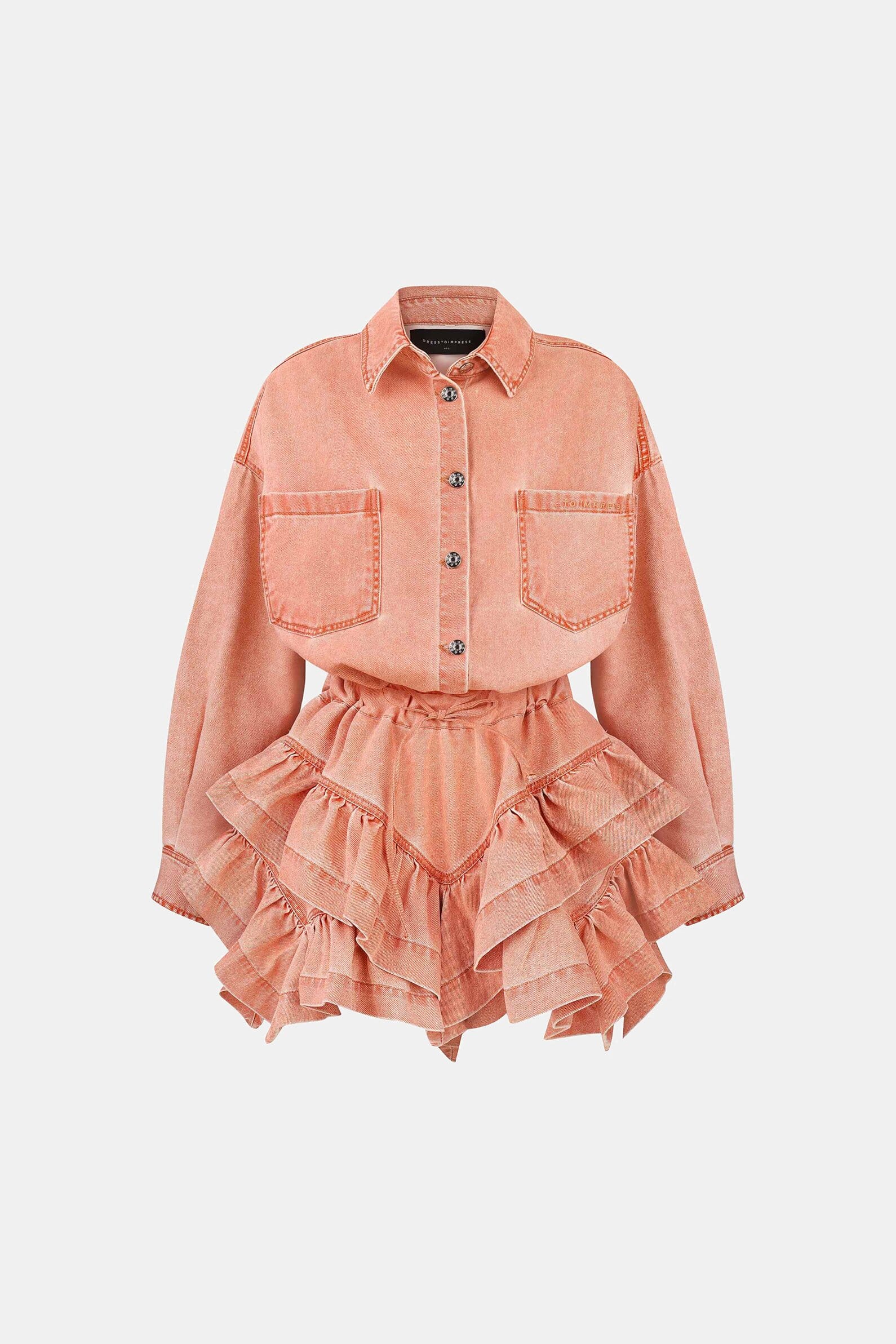Костюм Misha denim aperol