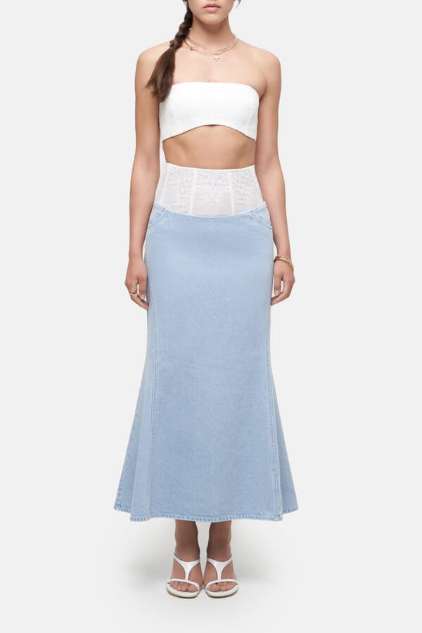MATCH DENIM Спідниця Ethno Gode Skirt 00668705_03  №4