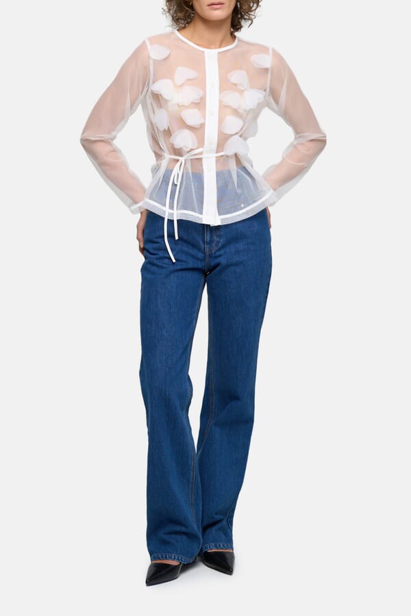 MATCH DENIM Блуза Mesh Blouse 00680318_18  №4