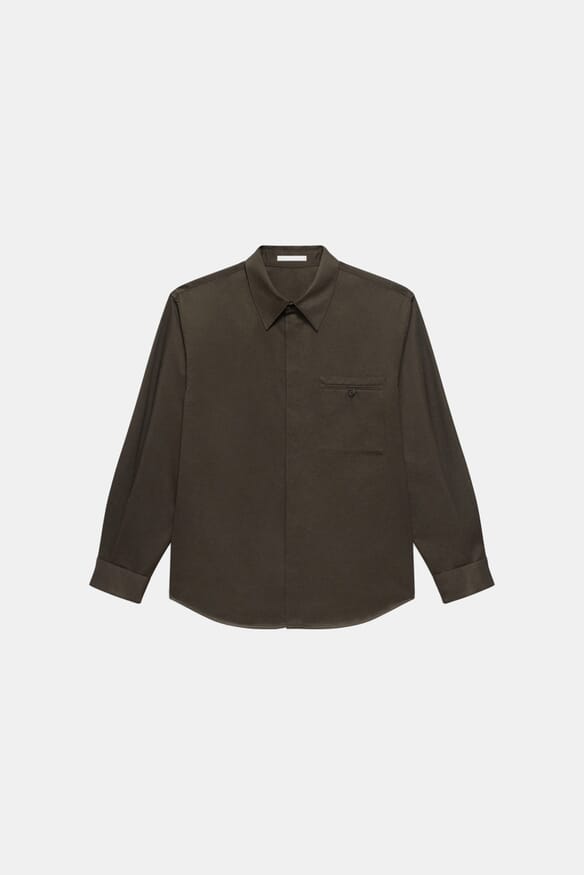 Helmut Lang Сорочка-овершот 00674790_07 №1