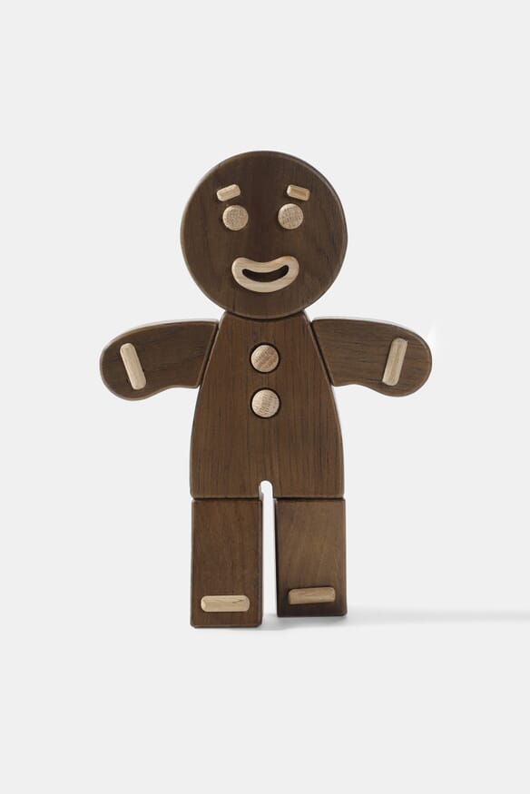 Boyhood Статуэтка Gingerbread Man Smoked Stained Small 00465783_12 №1