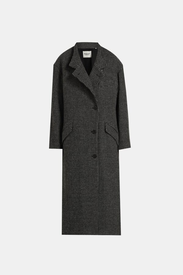 Isabel Marant Étoile Пальто з вовни SABINE WOOL COAT 00505696_08 №1