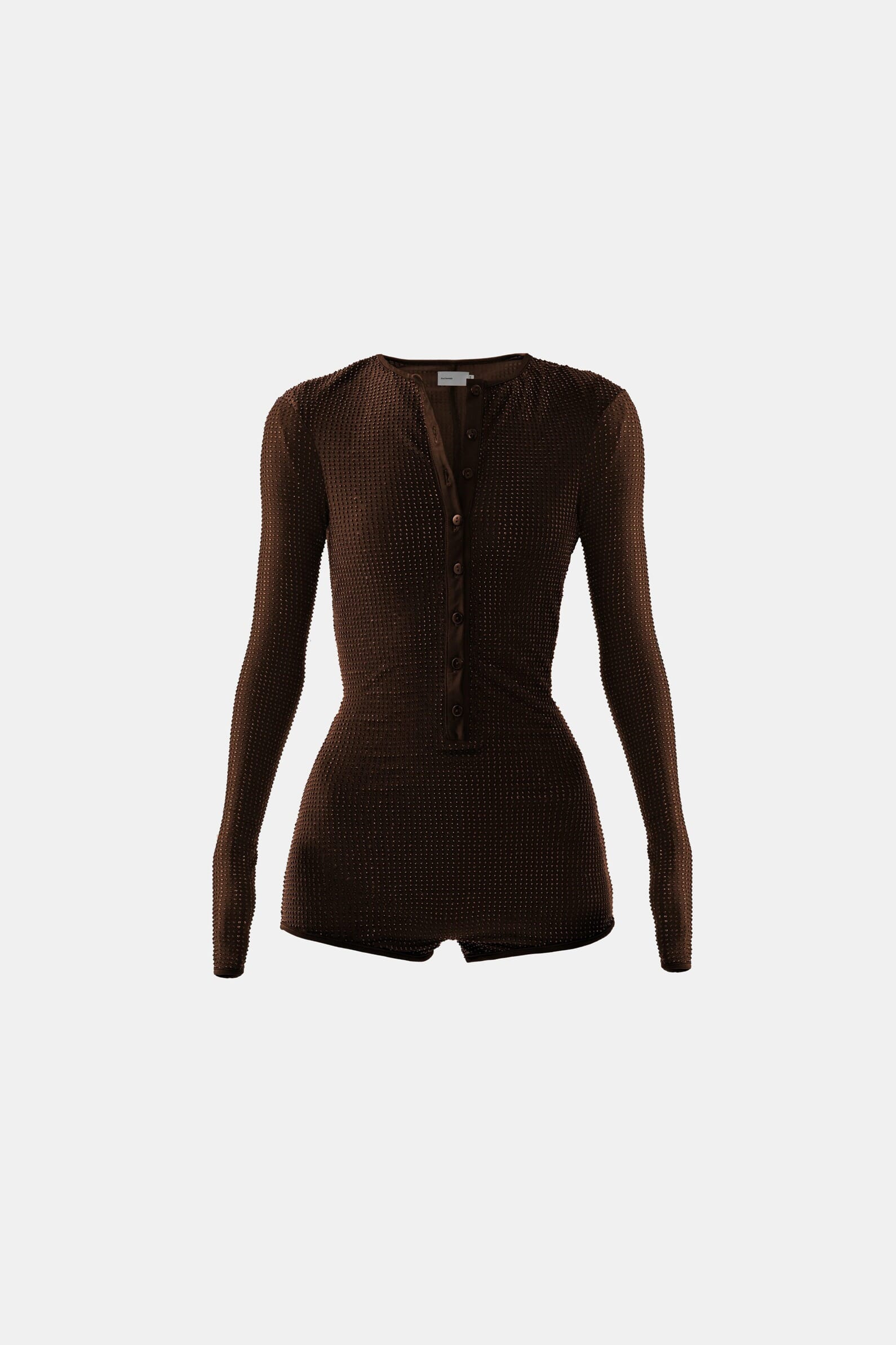 Комбинезон Good girl jumpsuit коричневого цвета