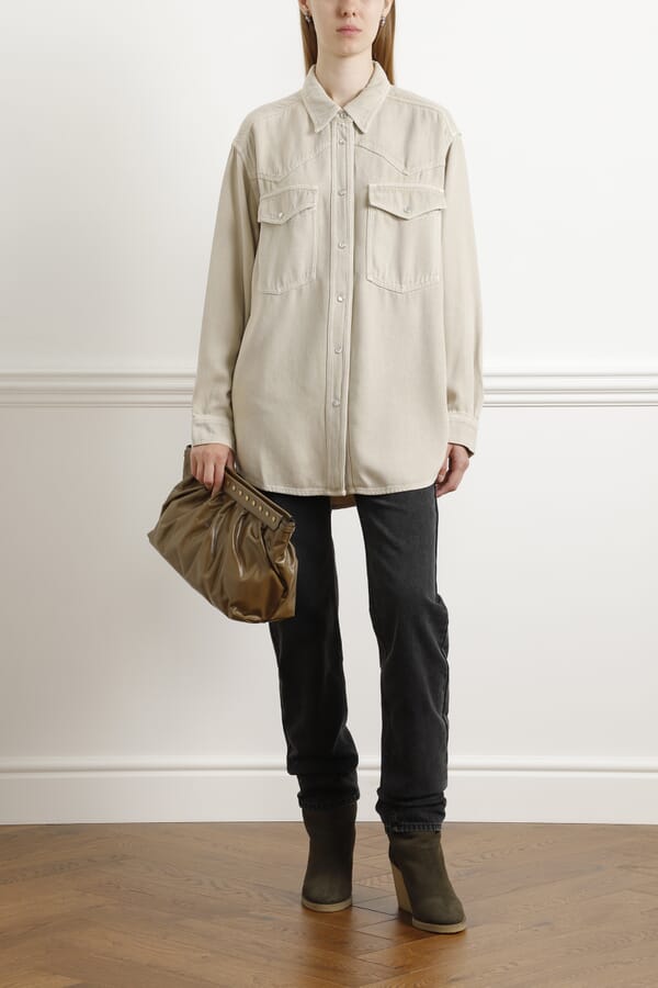Isabel Marant Étoile Сорочка 00451517_12  №4