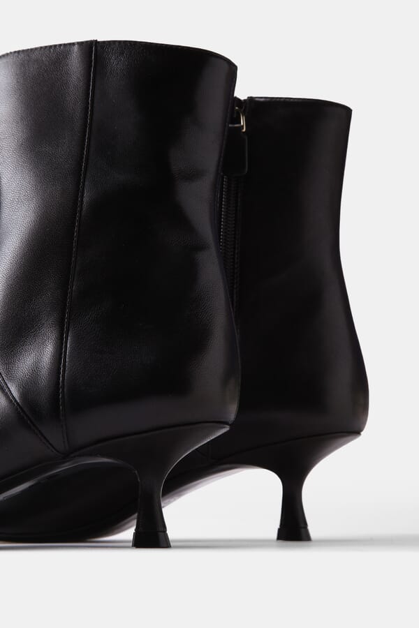 Stuart Weitzman Кожаные ботильоны  00609801_01  №4