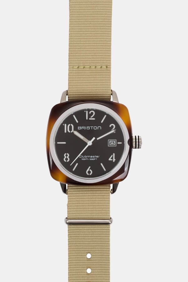 BRISTON Годинник наручний Clubmaster HMS date Steel 40 TORTOISE 00628726_12 №2