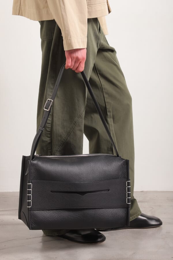 JW Anderson Шкіряна сумка Messenger Loafer bag 00643323_01 №2